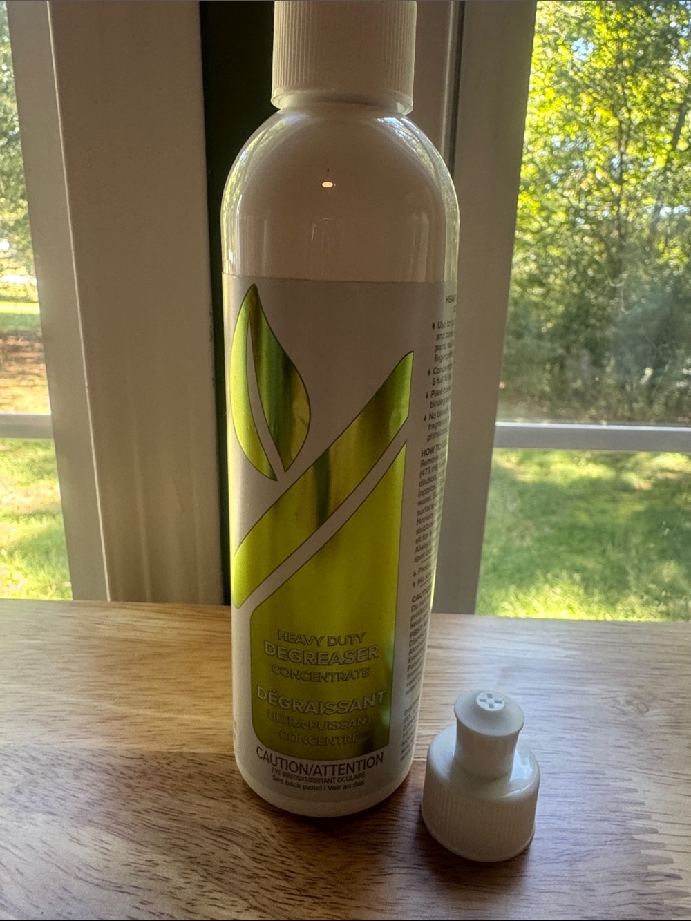 Norwex Heavy Duty Degreaser Concentrate - White Bottle with Green Label